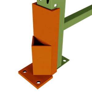 Pallet Rack Column Protector 12" x 4"