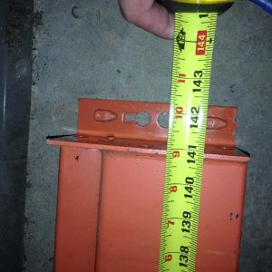 Used Pallet Rack New Style Beam - 141" x 6" - 6414
