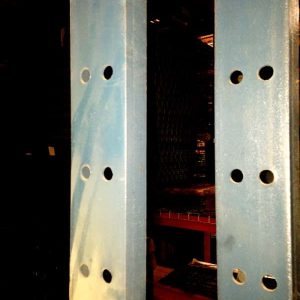 Used Pallet Racking Structural Upright - 48" x 25' - 2114