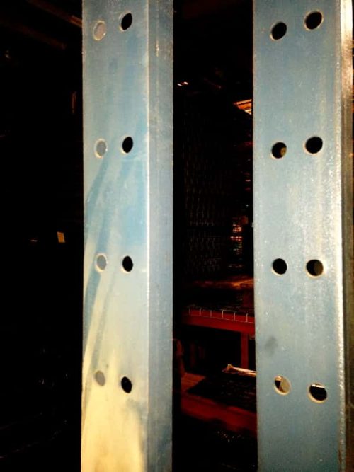 Used Pallet Racking Structural Upright - 48" x 25' - 2114