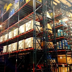 Used Structural Pallet Rack Adder Kit 48" x 31' x 102" - 2114