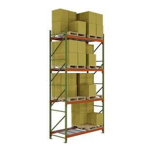 MHE Teardrop Pallet Rack 24" Starter Kit 16'-18' - 4 Levels