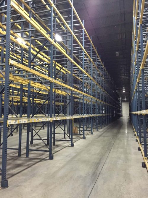 Used Pallet Rack Teardrop Beams - 96 x 3 1/2 - 6515