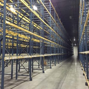 Used Pallet Rack Teardrop Beams - 96 x 4 - 6515