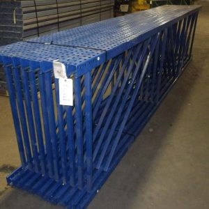 Used Pallet Rack New Style Uprights - 48" x 16' - 3515