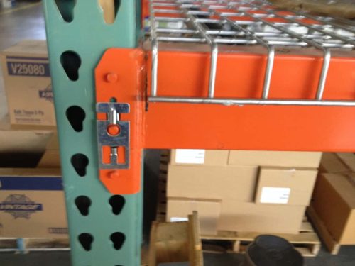 Used Pallet Rack Teardrop Beam - 96" X 4" - 7114