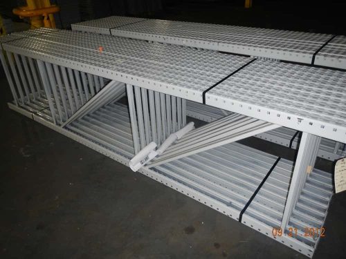 Used Pallet Rack Teardrop Upright - 34" x 12' - 11213