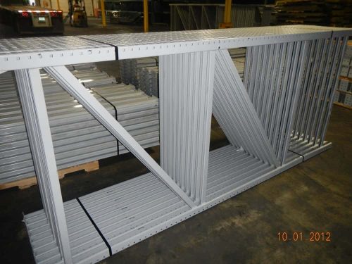 Used Pallet Racking Teardrop Upright - 60" x 12' - 11213