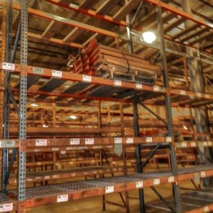 Used Pallet Rack Teardrop Upright - 42" x 16' - 10214