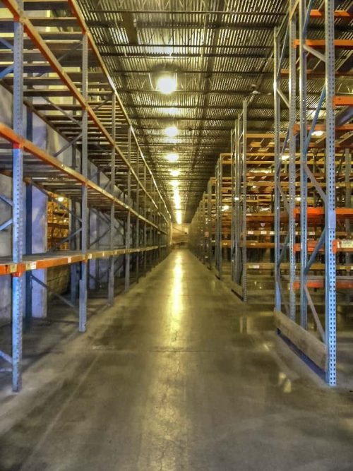 Used Pallet Rack Teardrop Upright - 42" x 12' - 10214