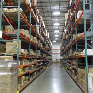 Used Pallet Racking Teardrop Upright - 42" x 21' - 6114