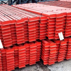 Used Pallet Rack Hiline Beams - 102 x 3 1/2 - 12114