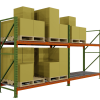 MHE Teardrop Pallet Rack Uprights 36" - 3" x 1 5/8" Column - Image 7