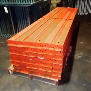Used Pallet Rack Teardrop Beam - 132"