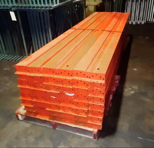 Used Pallet Rack Teardrop Beam - 132"