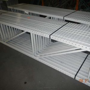 Used Pallet Rack Teardrop Upright - 28" x 16'