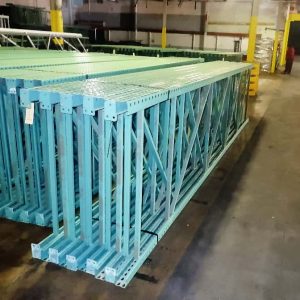 Used Pallet Racking Teardrop Upright - 48" x 18' - 8313