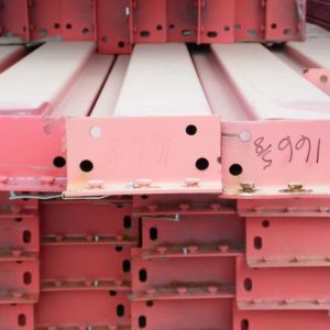 Used Pallet Rack Teardrop Beam - 144" x 6" - 7214