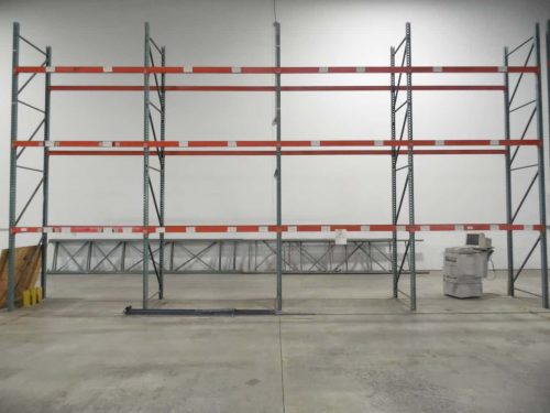 Used Pallet Rack Teardrop Upright - 42" x 18' - 10314