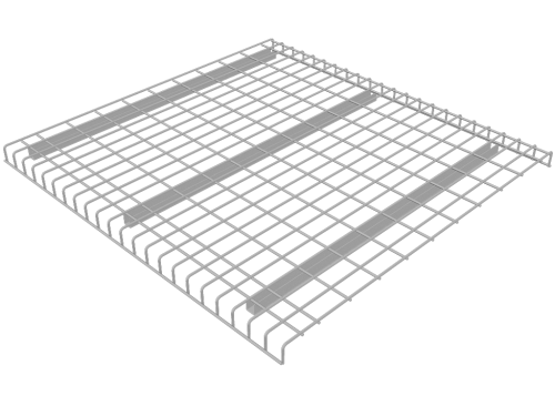 Wire Decking 48" Deep Waterfall 3 Channel Step