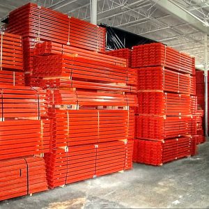 Used Pallet Rack Teardrop Beams - 96"