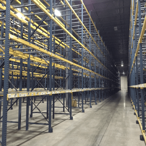 Used Pallet Rack Teardrop Uprights - 42" x 26' - 6515