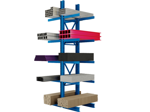 Cantilever Rack Medium-Heavy Duty Double Sided Starter Kit 18' to 22'