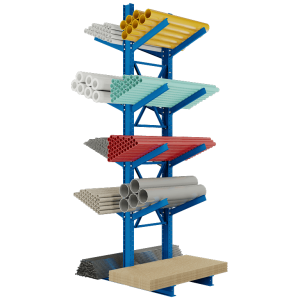 Cantilever Rack Super-Heavy Duty Double Sided Inclined Starter Kit 18' to 22'