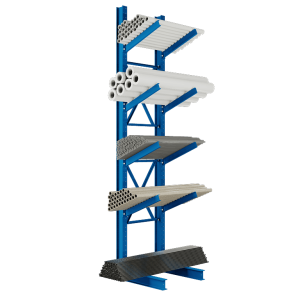 Cantilever Rack Medium-Heavy Duty Single Sided Inclined Starter Kit 18' to 22'