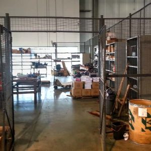 Used Wirecrafters Security Cage - 3 Side