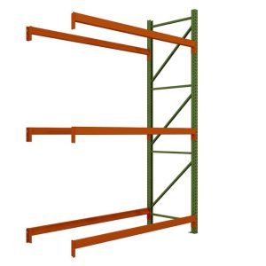 MHE Teardrop Pallet Rack 24" Adder Kit 12'-14' - 3 Levels