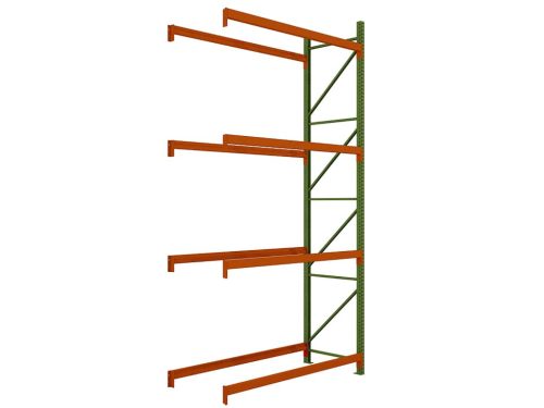 MHE Teardrop Pallet Rack 48" Adder Kit 16'-18' - 4 Levels