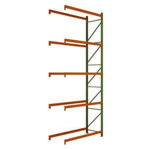 MHE Teardrop Pallet Rack 24" Adder Kit 20'-25' - 5 Levels