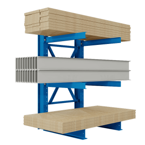 Cantilever Rack Heavy Duty Single Sided Starter Kit 8' to 12'
