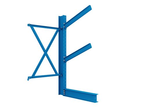 Cantilever Rack Medium-Heavy Duty Single Sided Inclined Adder Kit 10' to 12'