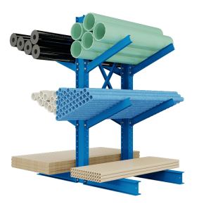 Cantilever Rack Heavy Duty Double Sided Inclined Starter Kit 8' to 12'