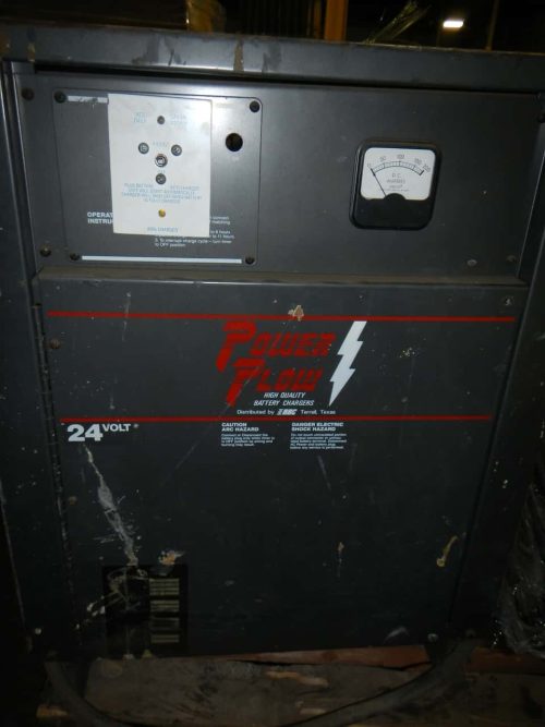 Used PowerFlow Systems Industrial Battery Charger 24V 12M875B21