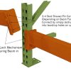 MHE Teardrop Pallet Rack 48" Adder Kit 16'-18' - 4 Levels - Image 9