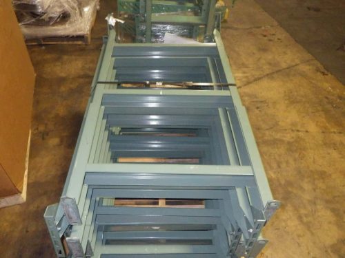 Used Gravity Conveyor H-Stand 24" - Adj 34" - 63"
