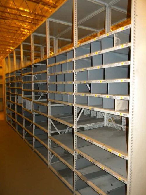 Used Industrial Metal Shelving Starter Bay 24 x 36 x 108 - 10214