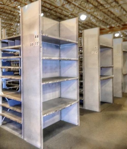 Used Industrial Metal Shelving Adder Bay 24 x 48 x 87 - 10214