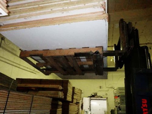 Used Mezzanine Flooring - 48" x 96" x 1 1/8"