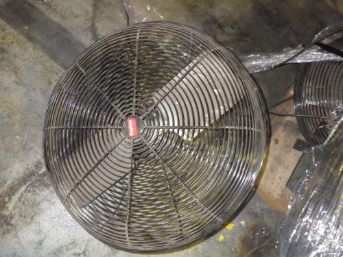 Used Industrial Wall Mount Fans - Dayton 27 1/2"