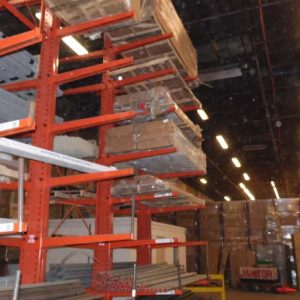 Used Cantilever Rack Double Sided Roll Formed 22' - 11114