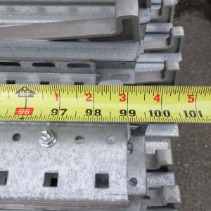 Used Pallet Rack Flow Rail - 3" x 99" - 7214