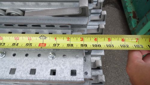 Used Pallet Rack Flow Rail - 3" x 99" - 7214